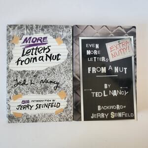Letters From A Nut & More Letters From A Nut by Ted L. Nancy Hardcover Books